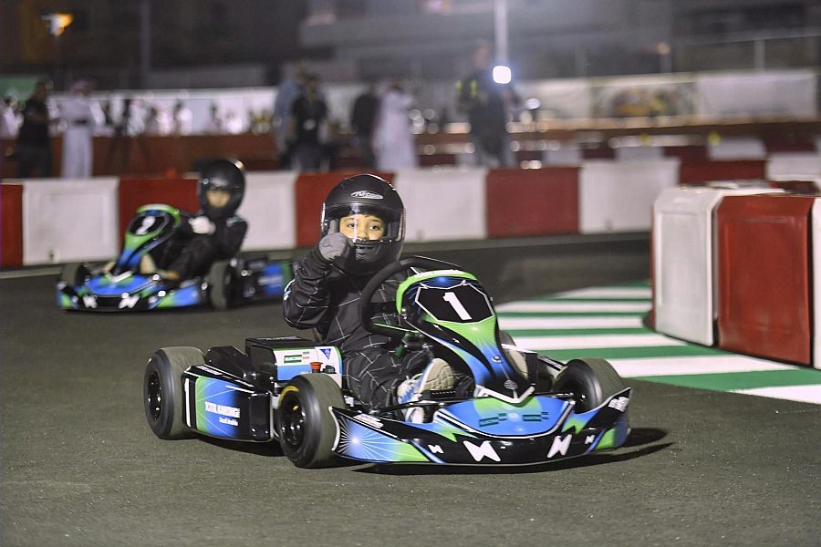 رئيس الاتحاد السعودي للسيارات والدراجات النارية يدشّن برنامج "نجم الكارتينغ السعودي"