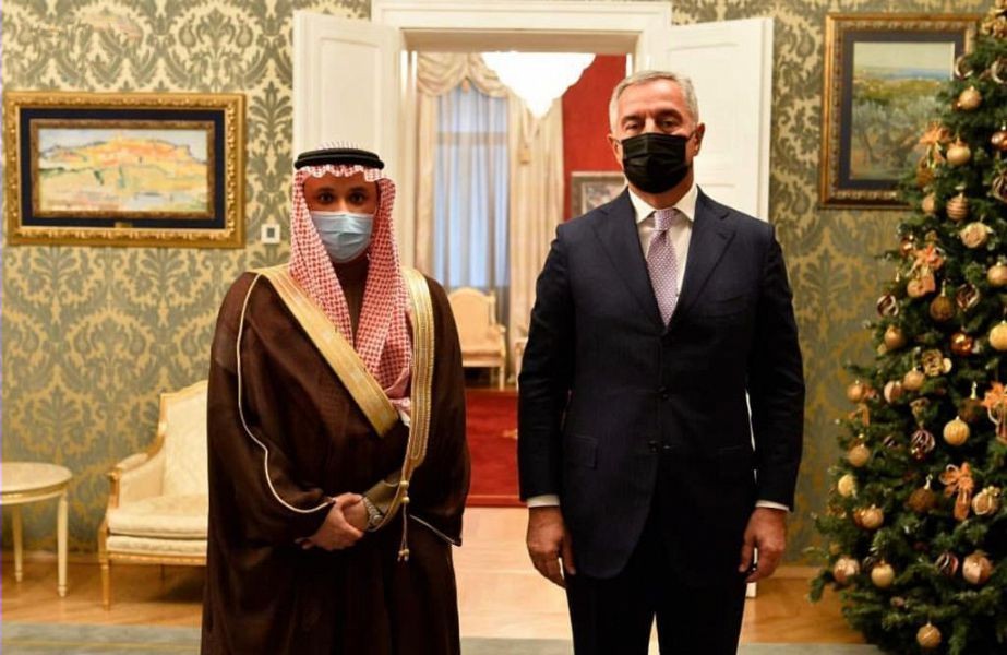 السفير حفظي يقدم أوراق اعتماده سفيراً غير مقيم لدى الجبل الأسود