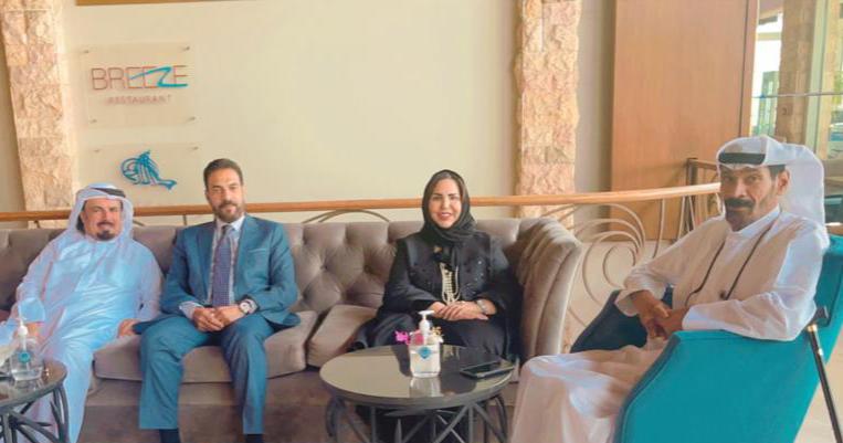 حصول الدكتور طارق عناني على الوسام الذهبي للمبدعين في العمل التطوعي من الشيخة ام راكان الصباح