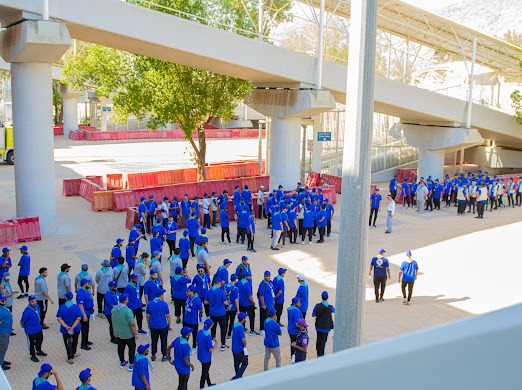 جمعية الكشافة تشارك في فرضية الدفاع المدني