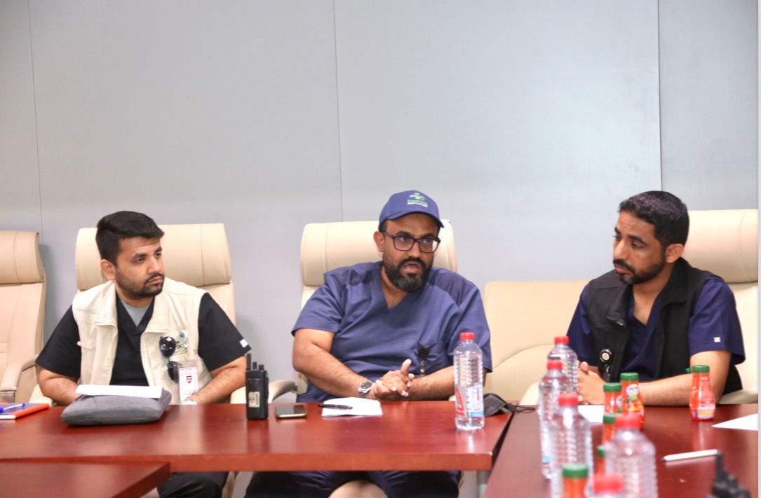 تمارين محاكاة لادارة الحدث ضمن الاستعدادات لموسم حج هذا العام