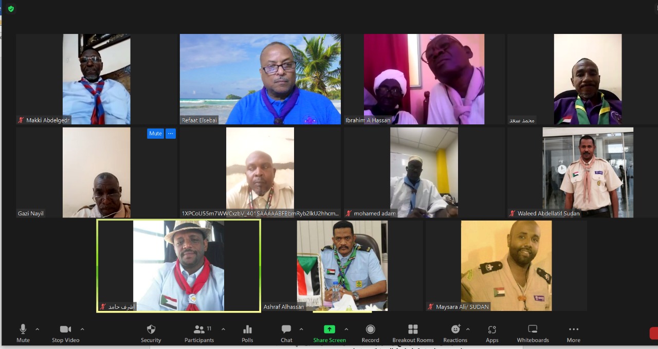 ورشة عمل للكشافة السودانية للتعريف بـ سياسات الراشدين في الكشفية والحماية من الأذى