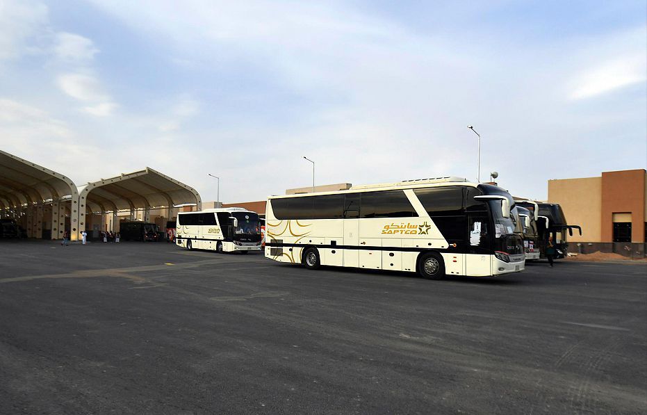 المدينة المنورة تستقبل أكثر من ٤٠ ألف حاج بعد أدائهم فريضة الحج