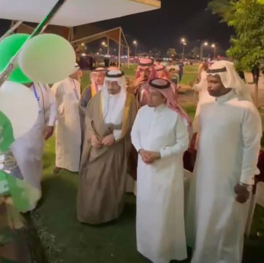 بالتزامن مع اليوم الوطني افتتاح اول حاضنة بلدية في محافظة أبوعريش برعاية محافظها