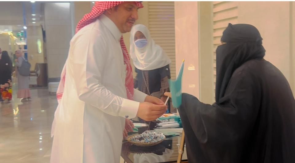 مركز حي العوالي بمكة يحتفي باليوم الوطني الـ92 