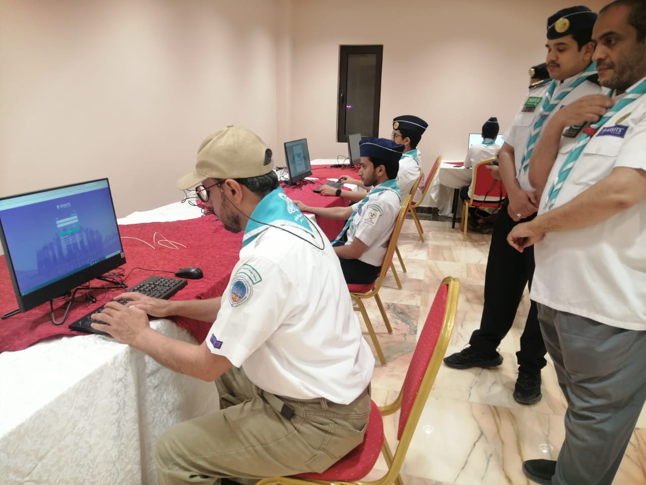 نائب رئيس جمعية الكشافة يفتتح التجمع الكشفي الرقمي العالمي