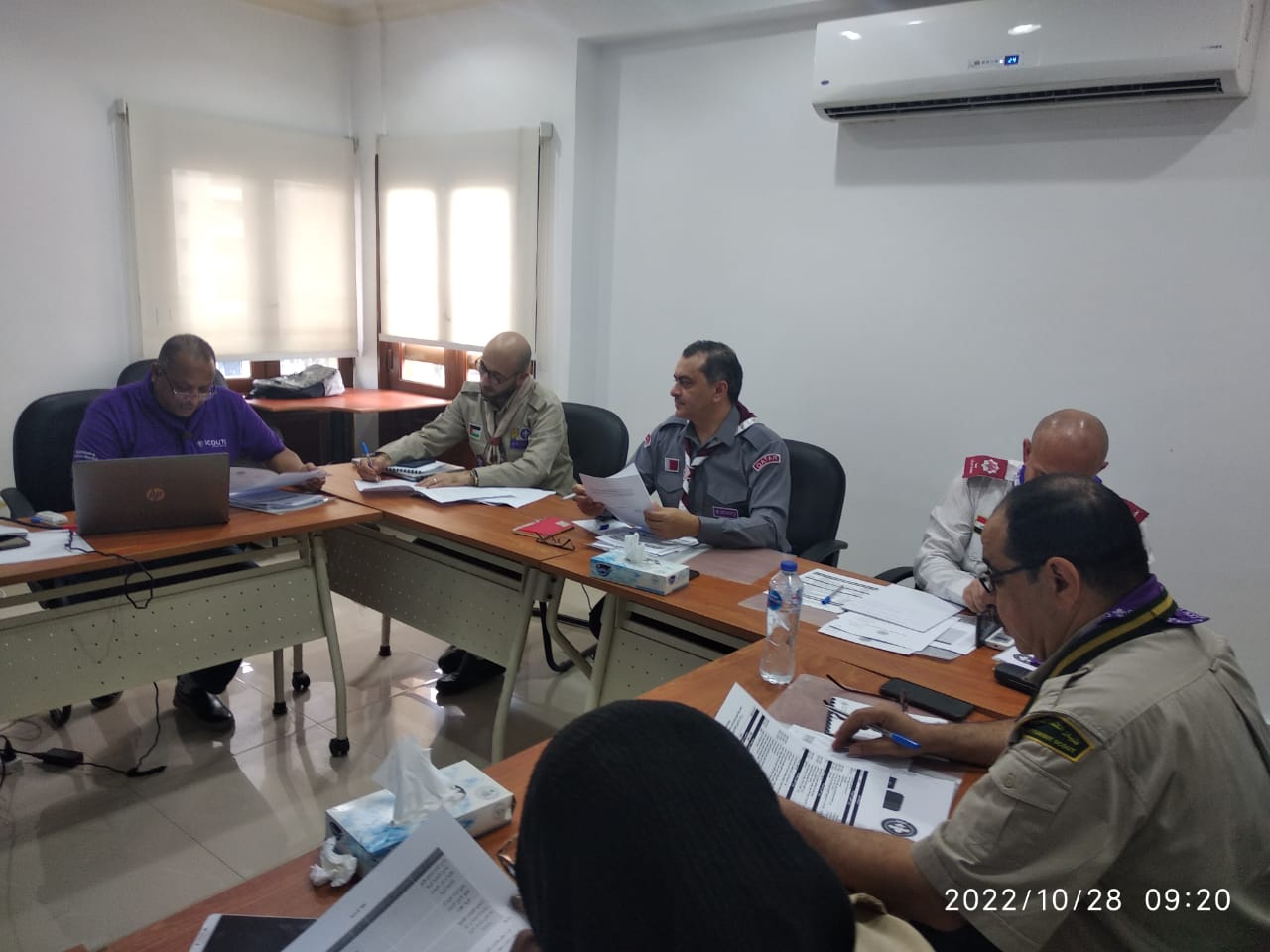 اللجنة الكشفية العربية لبرامج الشباب تبدأُ اجتماعَها الخامس بالقاهرة