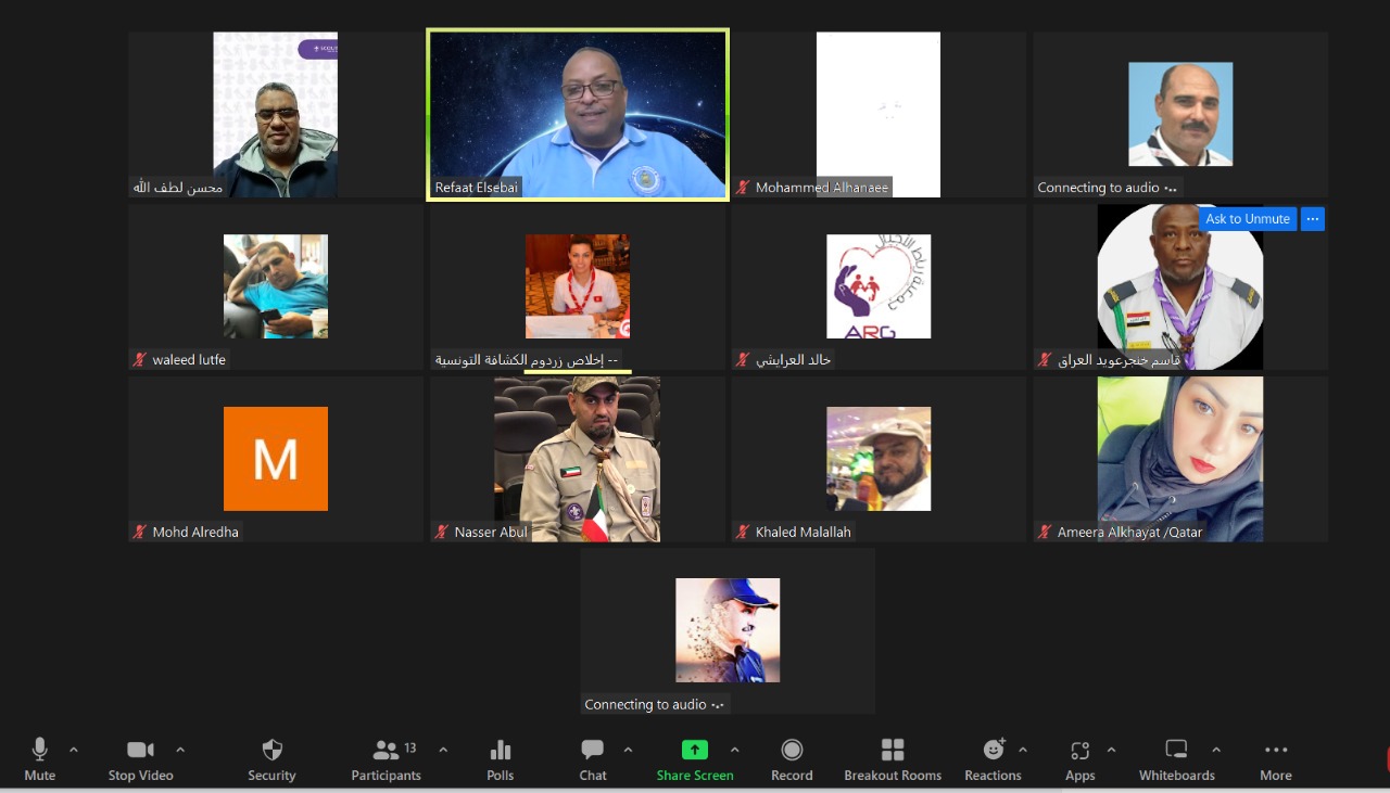 مفوضي التدريب وتنمية القيادات الكشفية العرب يعقدون اجتماعهم الحادي والعشرون