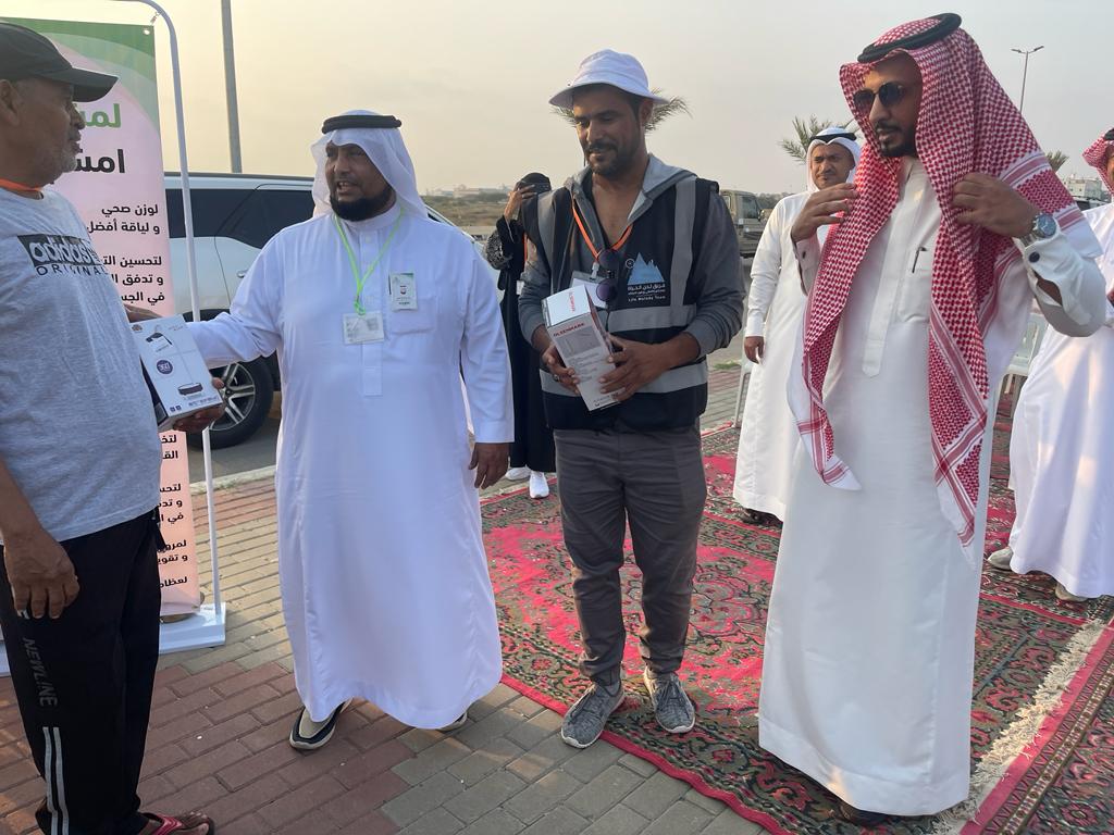 وكيل محافظ بيش يدشن البرنامج التثقيفي " لمشي صحي امشي ٣٠ دقيقة 
