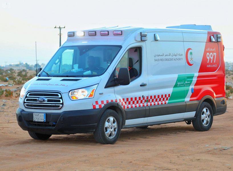 الهلال الأحمر بالحدود الشمالية : اختناق 5 أشخاص بسبب «فحم التدفئة» بالقرب من لينة 