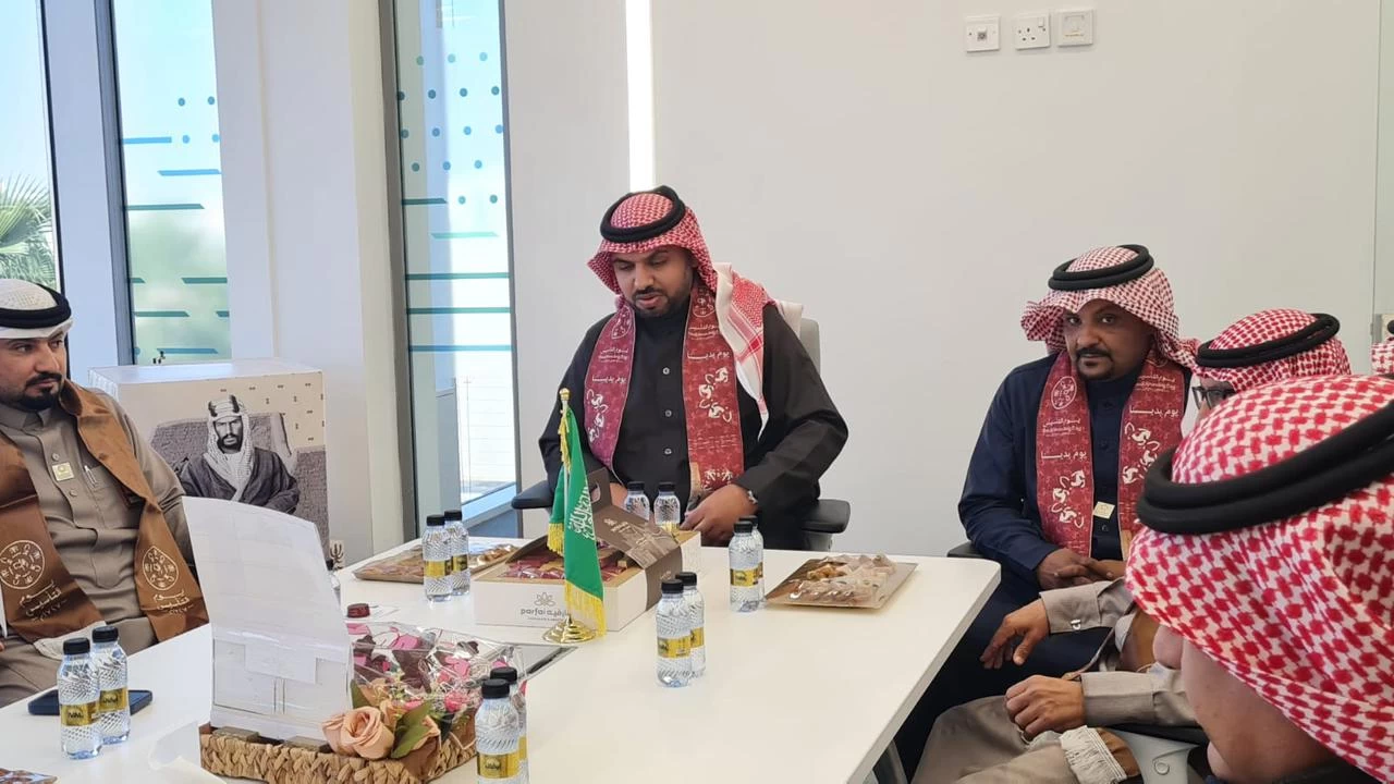 فرع وزارة التجارة بالجوف يحتفي بذكرى يوم التأسيس