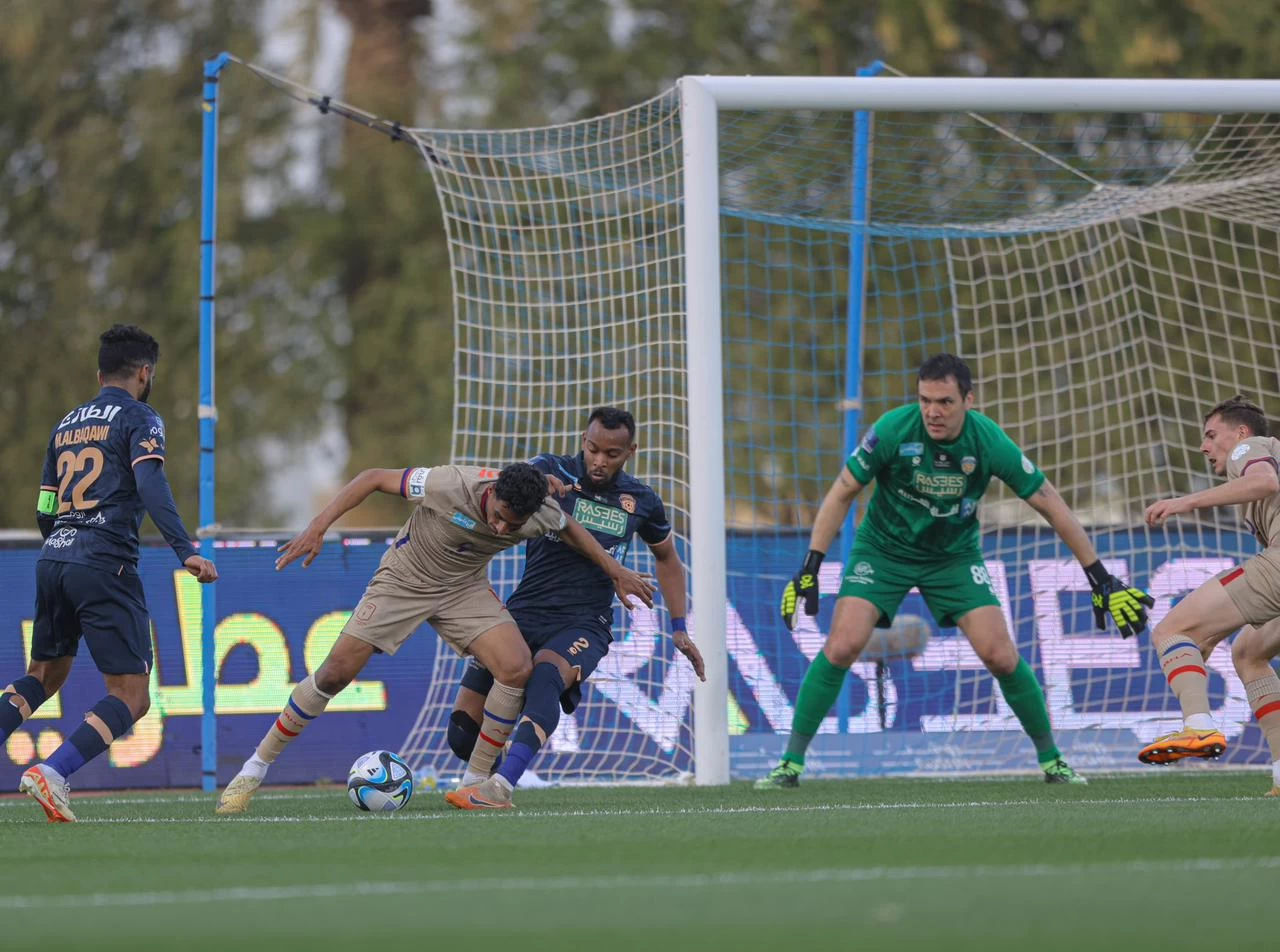 الفيحاء يستعيد توازنه بفوز ثمين على أبها.