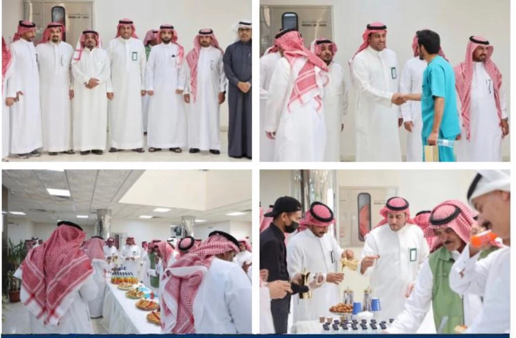 فرع وزارة البيئة والمياه والزراعة بالحدود الشمالية ينظم حفل معايدة لمنسوبي المنظومة البيئية