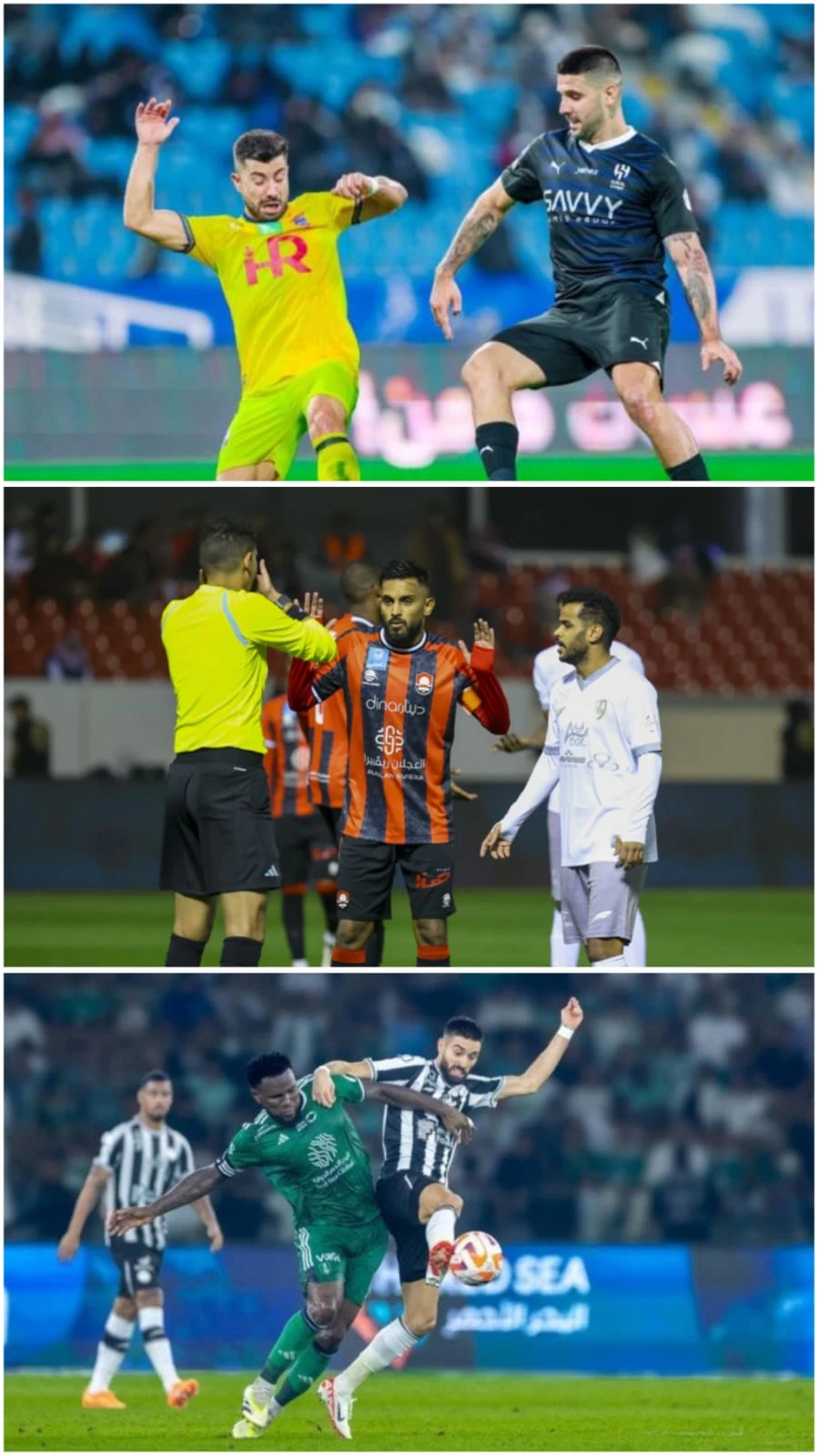 الهلال ينتظر الحسم أمام الحزم ولقاء متكافئ بين الرائد والطائي وكلاسيكو مثير بين الشباب والأهلي