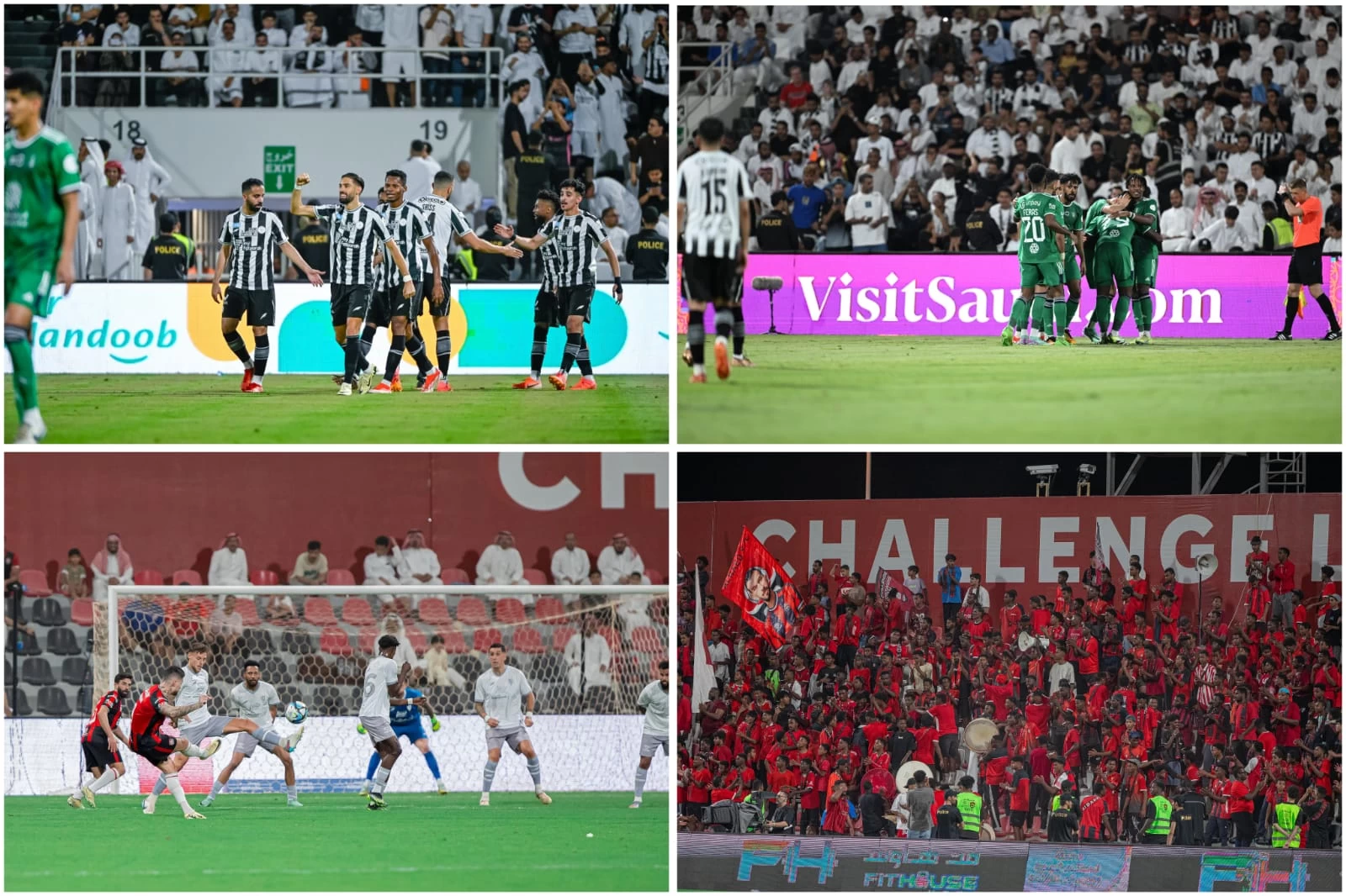 الأهلي يقلب النتيجة على الشباب وتعادل الرائد والطائي بهدف لمثله