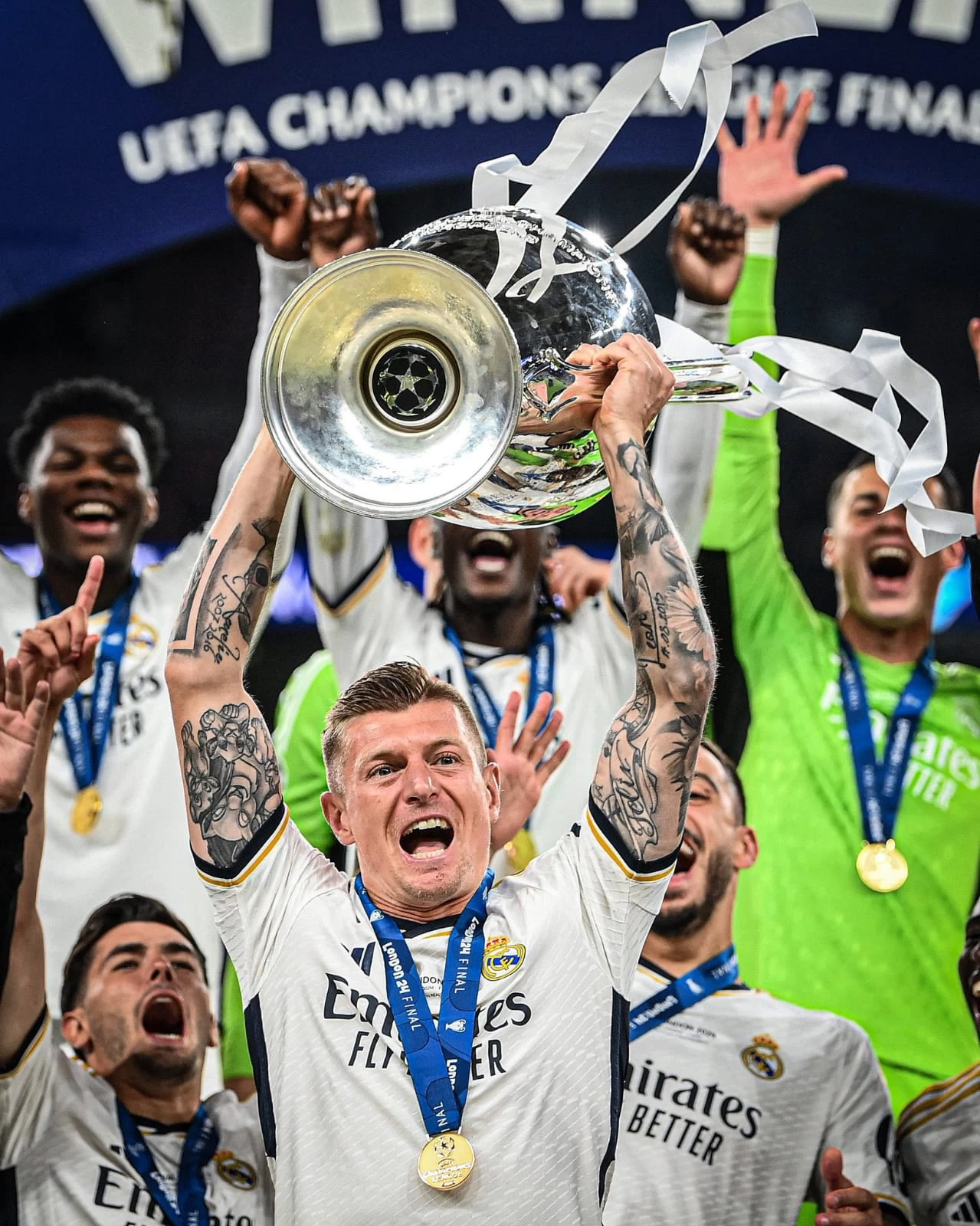 كورتوا يقود ريال مدريد للقبه الـ15 في دوري أبطال أوروبا