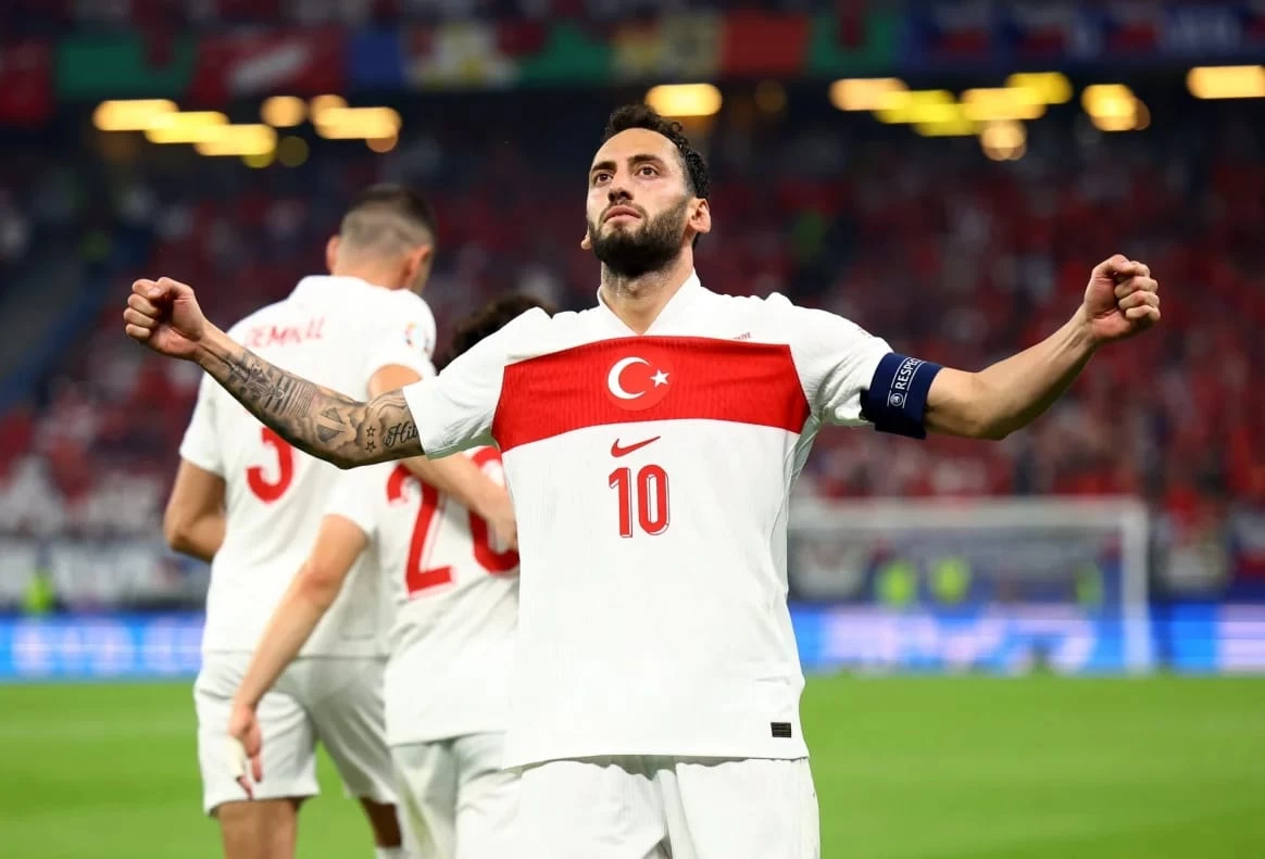 يورو 2024 .. تركيا تهزم التشيك وترافق البرتغال لدور الـ16