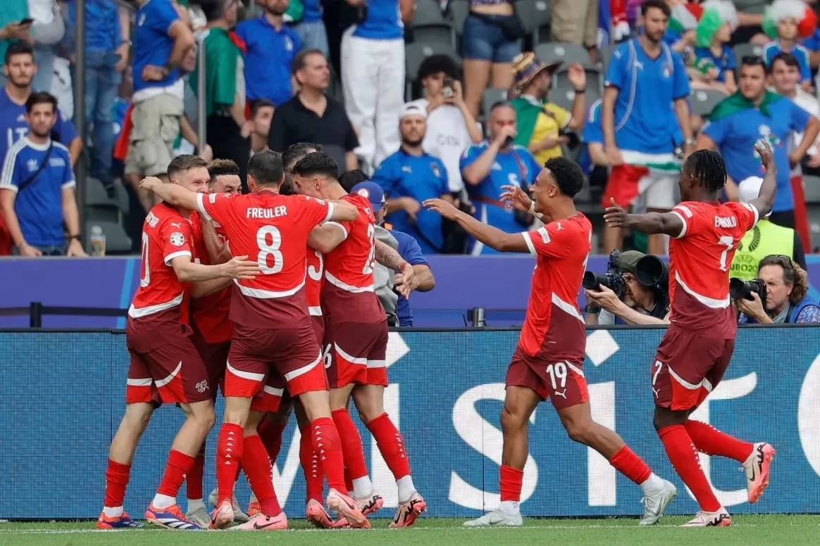 إيطاليا تنهار أمام عقارب الساعة السويسرية وتغادر يورو 2024 من دور الـ16
