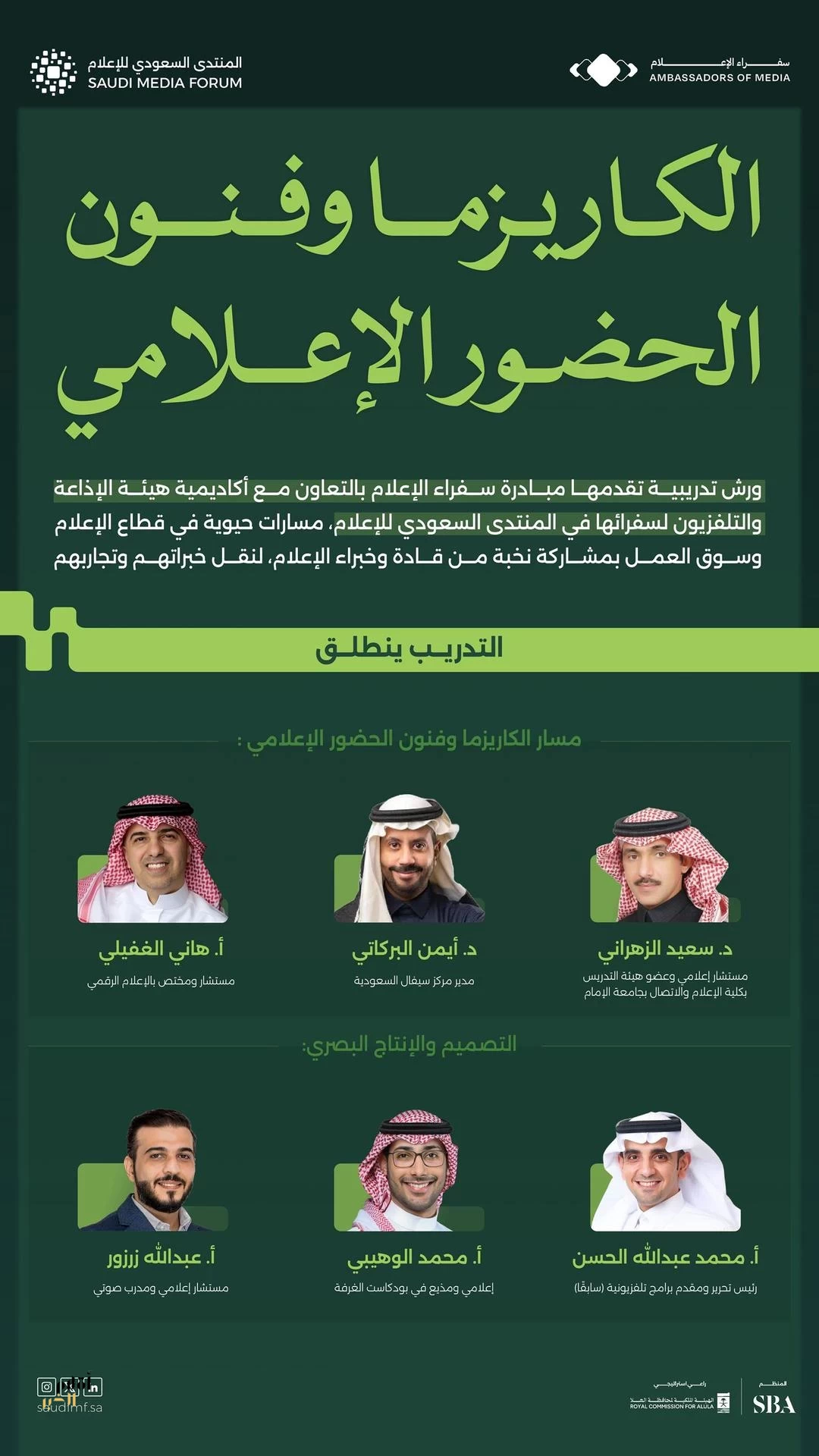 مبادرة سفراء الإعلام تنظم 6 ورش عمل لتطوير مهارات القيادة وصناعة المحتوى والحضور الإعلامي
