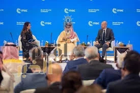 سمو وزير الخارجية يشارك في الجلسة الحوارية بشأن السلام بين فلسطين وإسرائيل في اجتماع قادة مؤتمر ميونخ للأمن