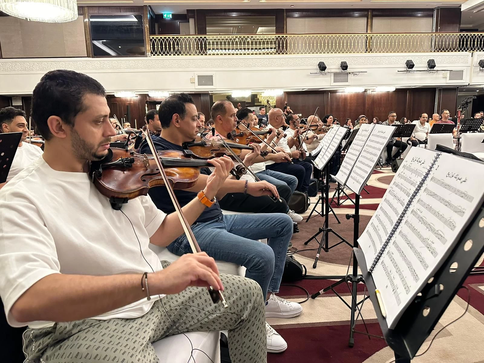 " انطلاق الإستعدادات التحضيرية المكثفة لليلة الأحلام"،