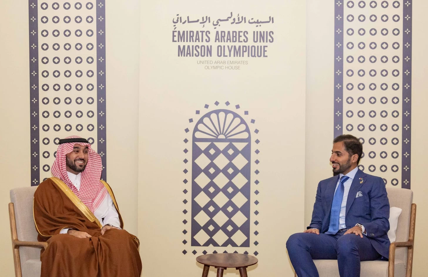 الفيصل يشهد افتتاح البيت الأولمبي الاماراتي و مشاعل تدشن المشاركة السعودية في أولمبياد باريس