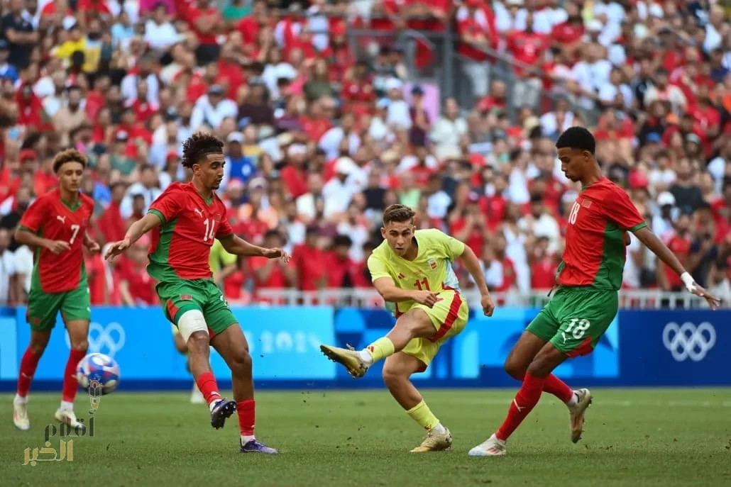 منتخب المغرب يغادر الأولمبياد بعد الخسارة من إسبانيا