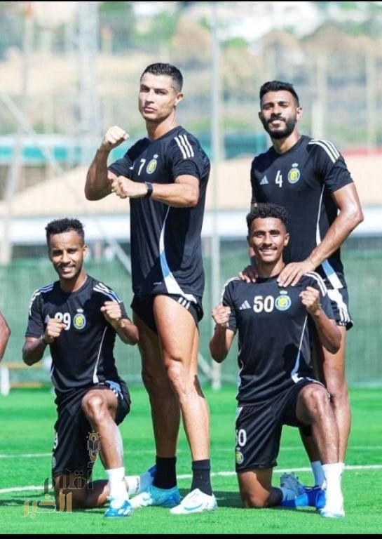 النصر أمام الميريا بقيادة رونالدو.
