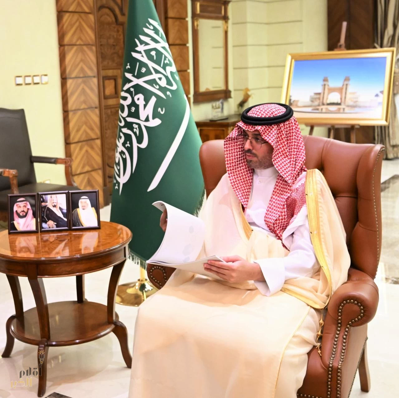 الأمير سعود بن جلوي يسْتقٌبل مُدير جوازات منطقة مكة المكرمة