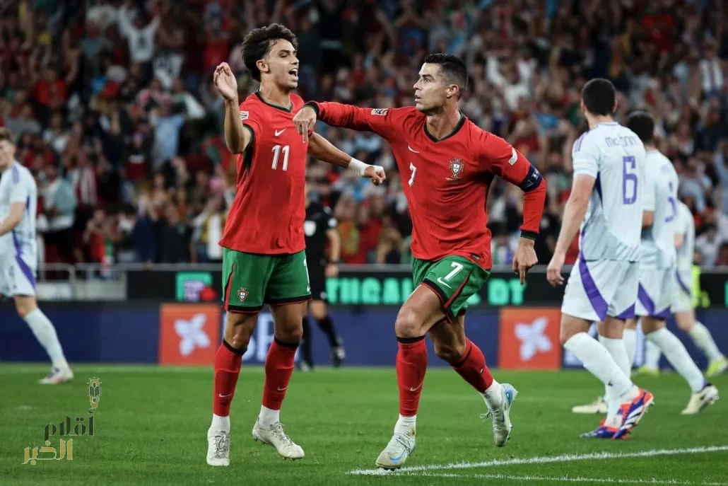 رونالدو يقود البرتغال لفوز مثير على اسكتلندا في دوري الأمم الأوروبية