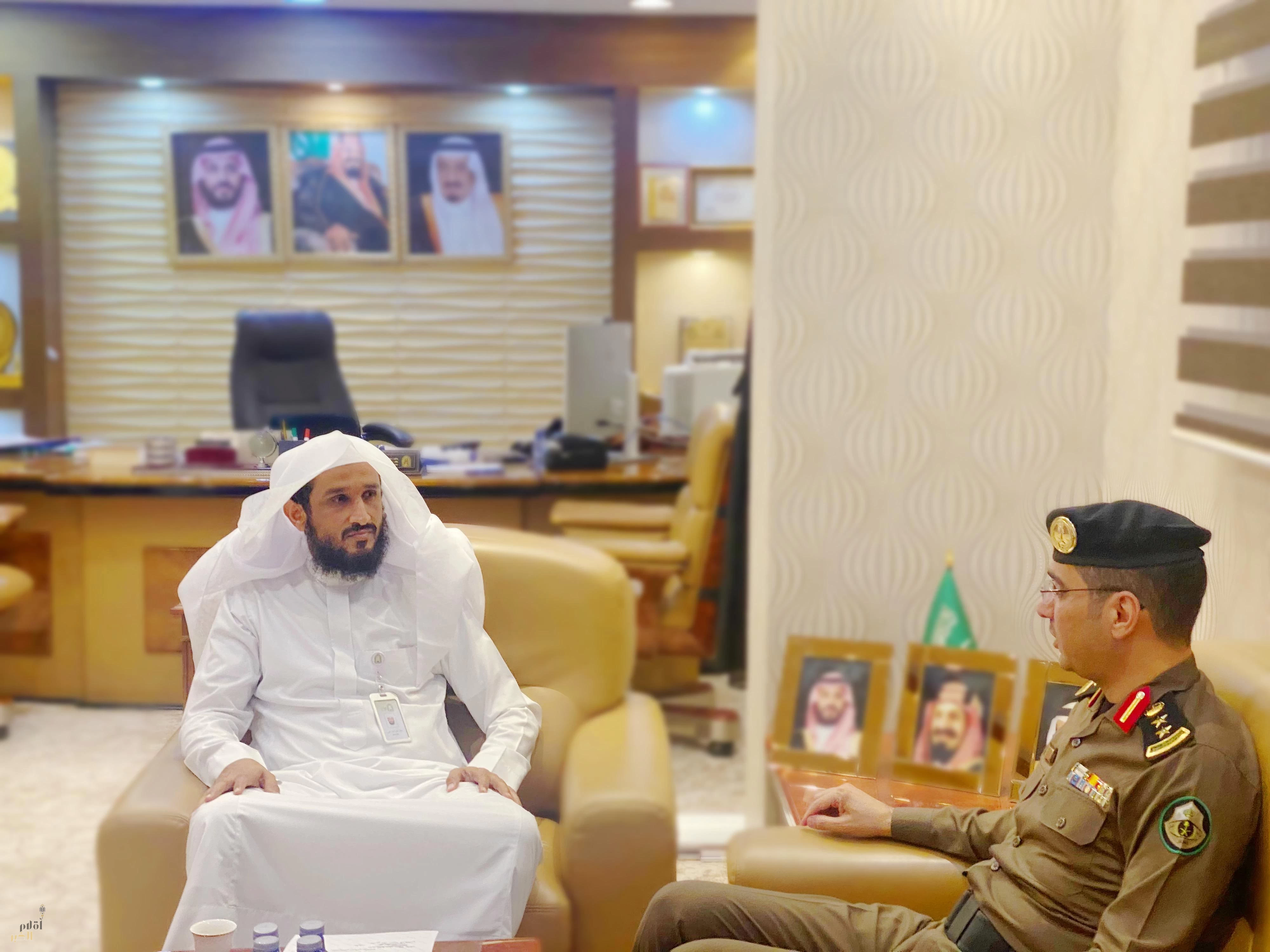 مدير عام الشؤون الإسلامية في جازان يلتقي مدير المرور في المنطقة 