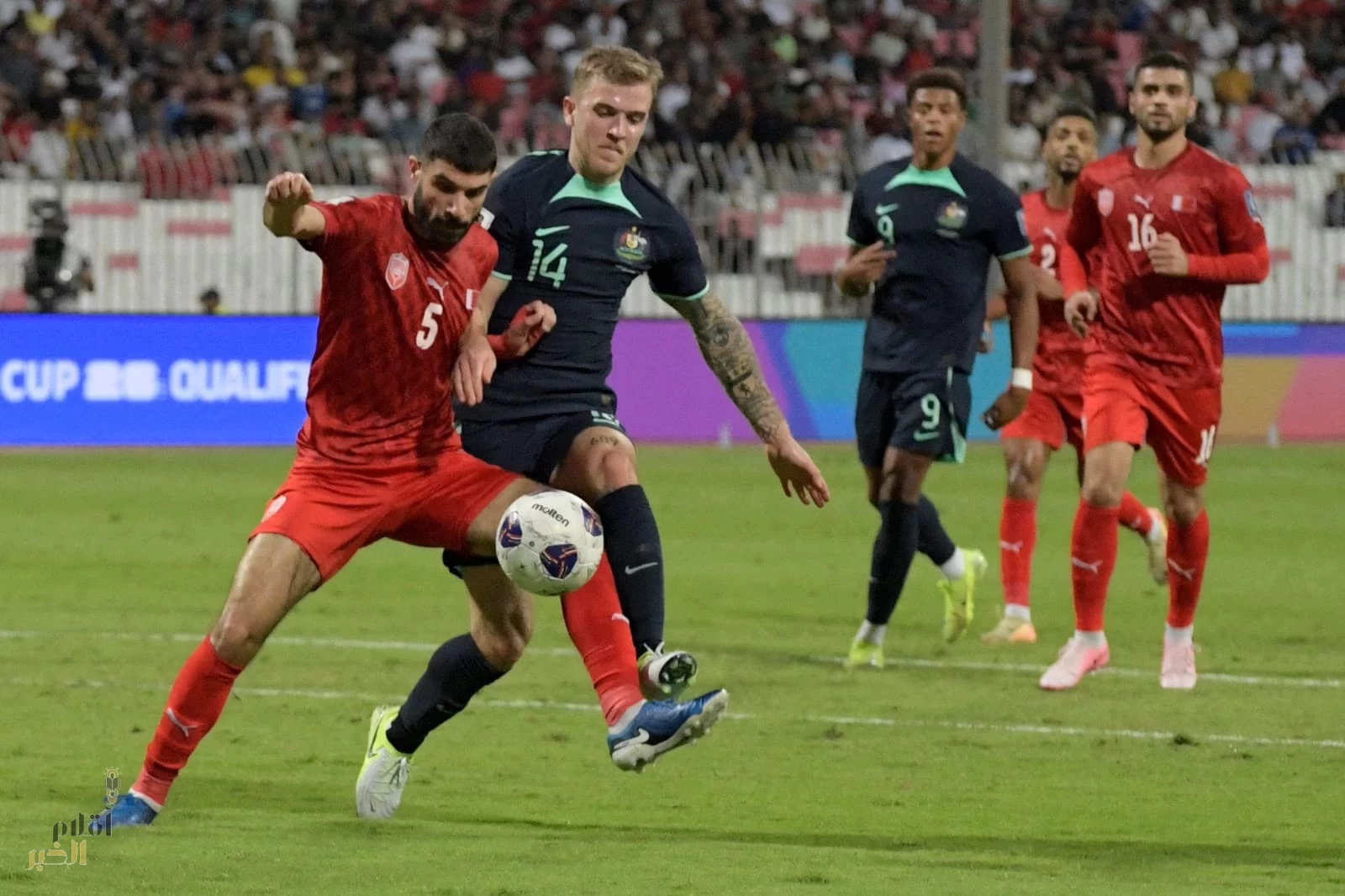 تعادل البحرين وأستراليا وعودة الأمل للأخضر