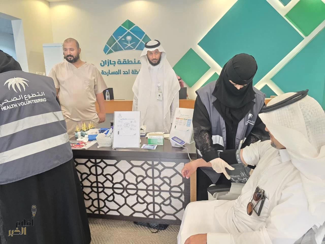 تطوع صحة جازان ينفذ اكثر من 200 الف ساعة خلال 2024 م