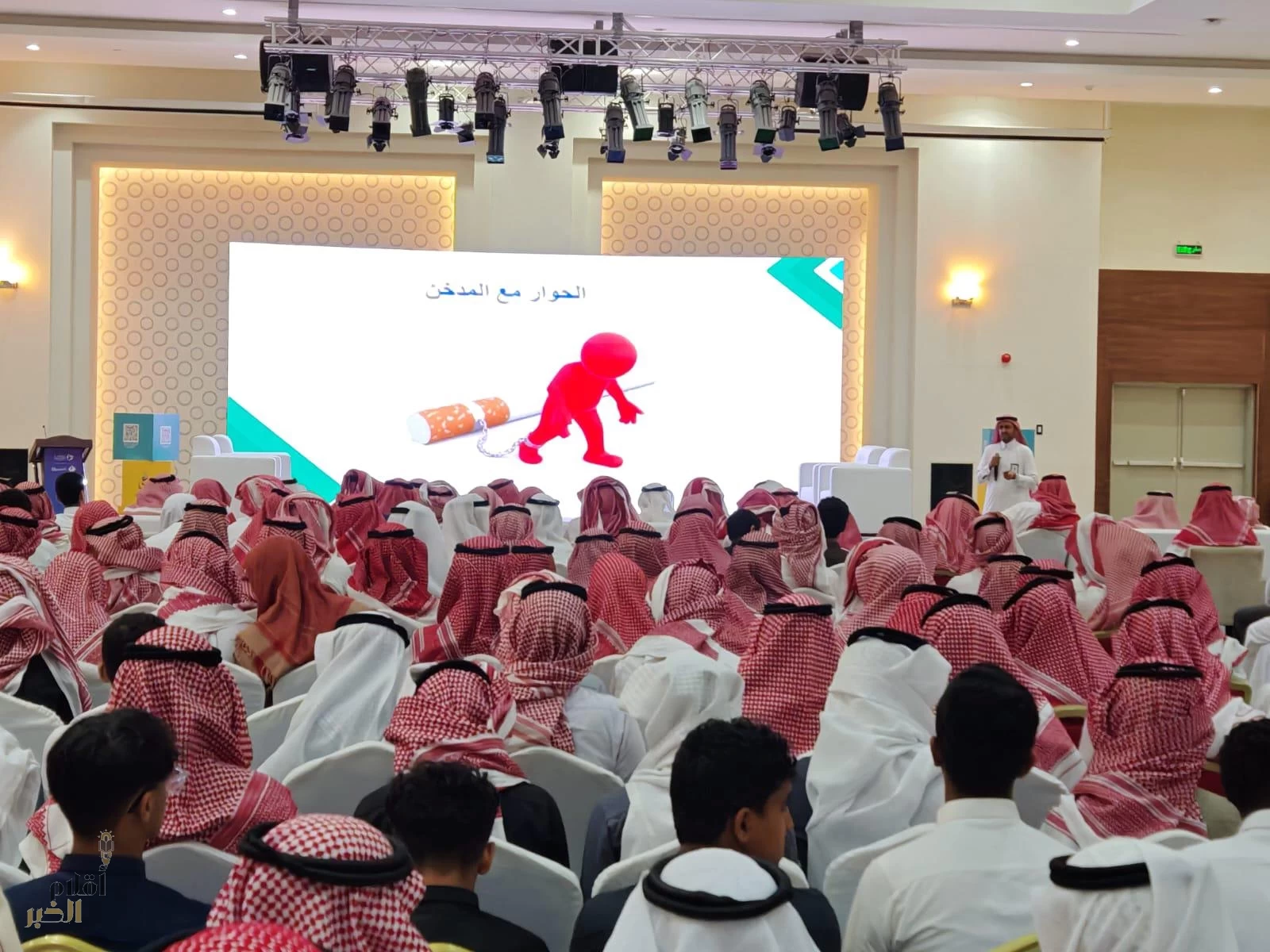فريق الصحة النفسية في بيئة العمل يشارك في مبادرة دن وأكسجين 