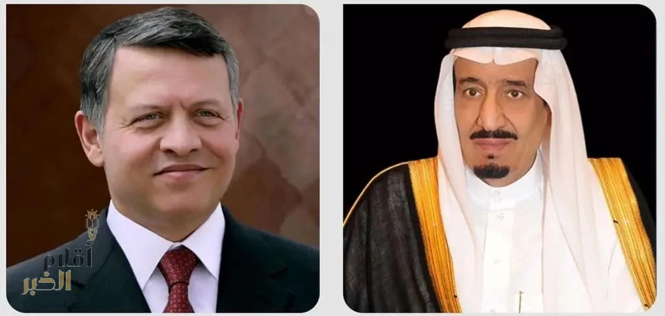 ملك الأردن يهنئ خادم الحرمين الشريفين بمناسبة ذكرى يوم التأسيس