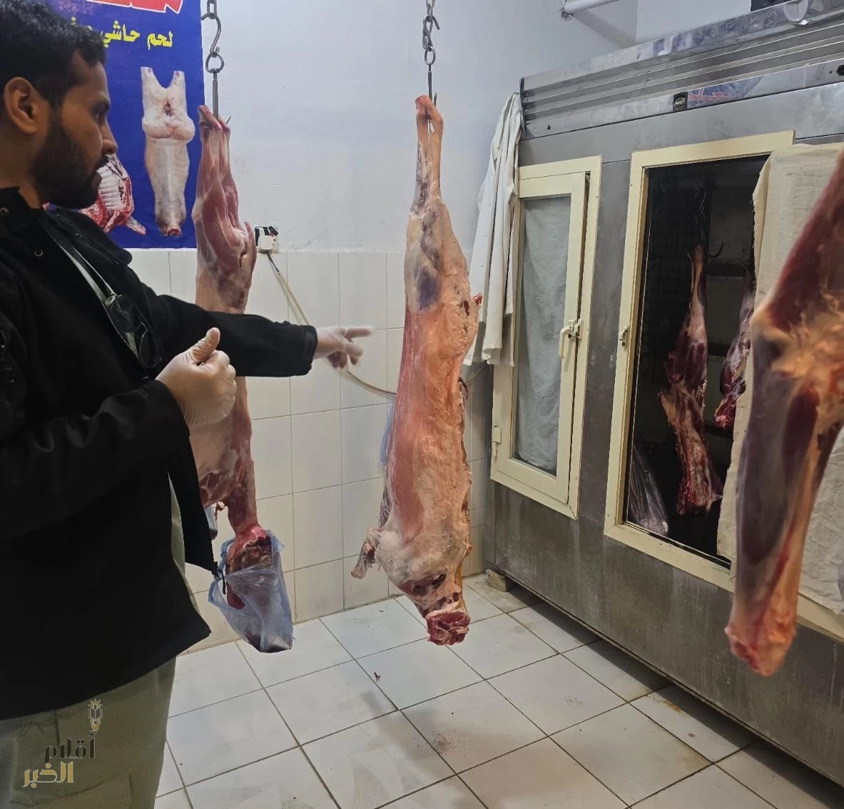 "بيئة حفرالباطن" تضبط150 كيلو من اللحوم مجهولة المصدر