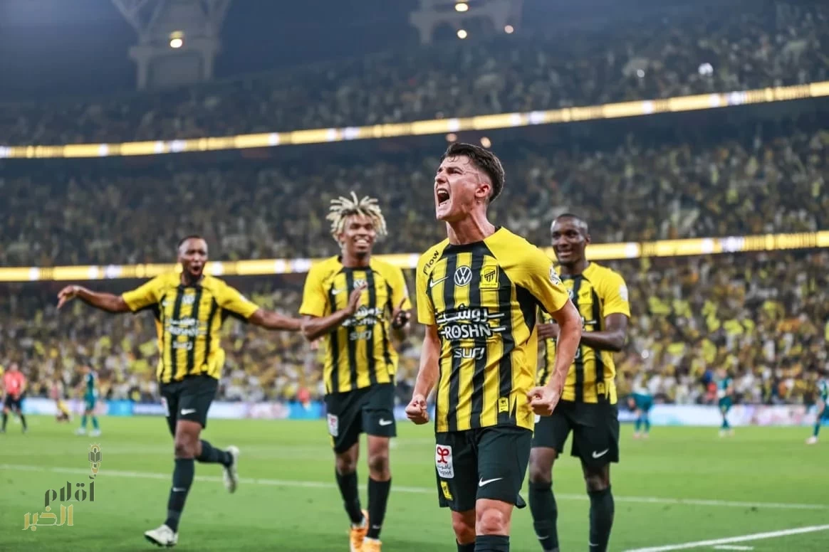 الاتحاد يواصل التحليق في الصدارة بثنائية في شباك العروبة