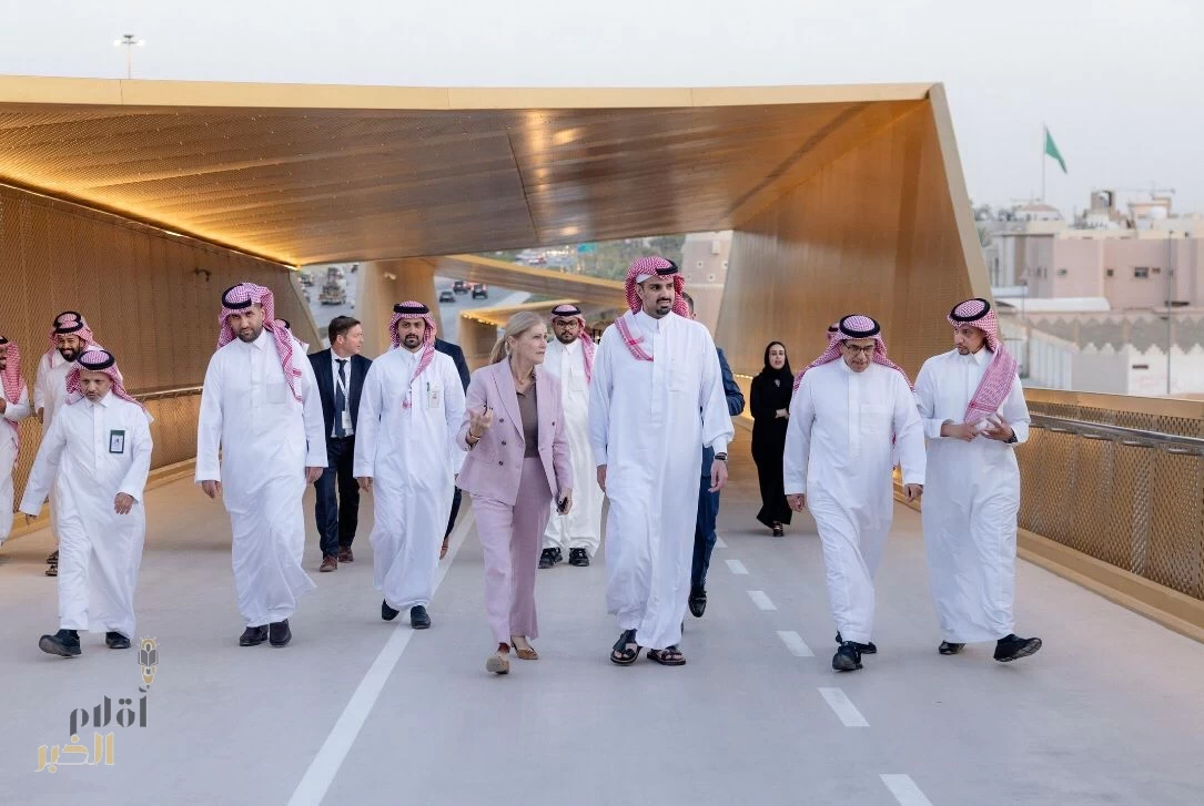 سمو أمين منطقة الرياض يزور مشروع المسار الرياضي ويطلع على مرافق المشروع