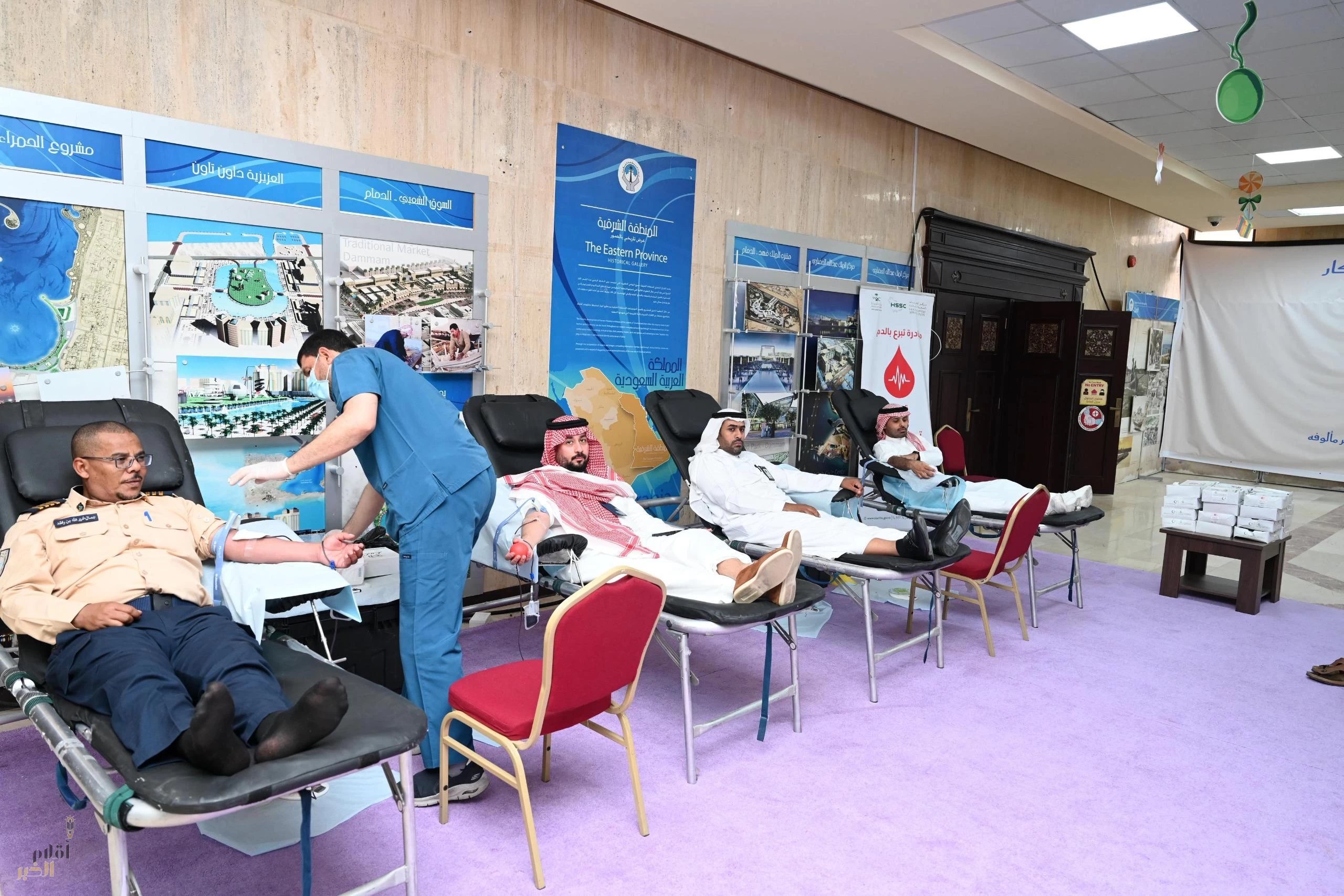 أمانة الشرقية تنظم حملة تبرع بالدم دعماً لليوم العالمي