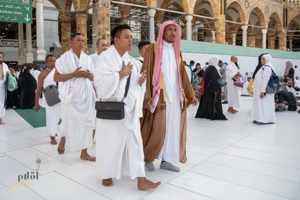 رئاسة الشؤون الدينيّة تتابع ميدانيًّا أعمال المطوفين