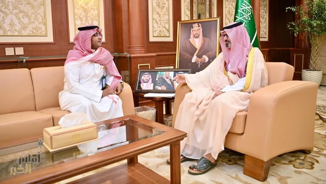 نائب أمير جازان يستقبل مدير مكتب تحقيق الرؤية بالإمارة