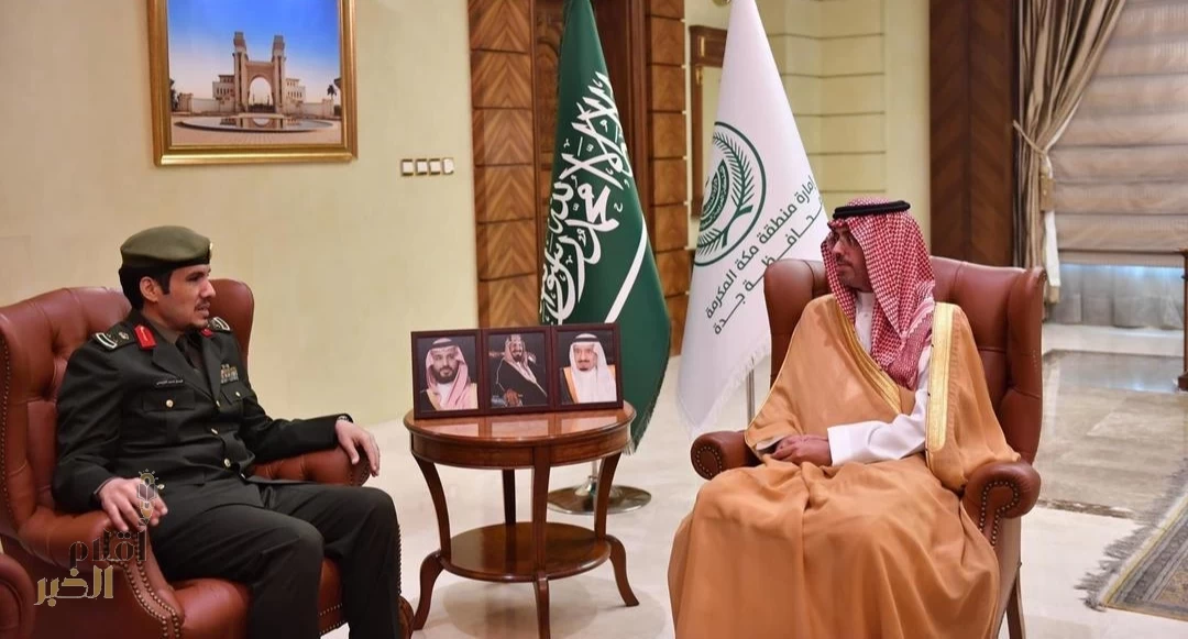 الأمير سعود بن جلوي يستقبل مدير جوازات منطقة مكة المكرمة