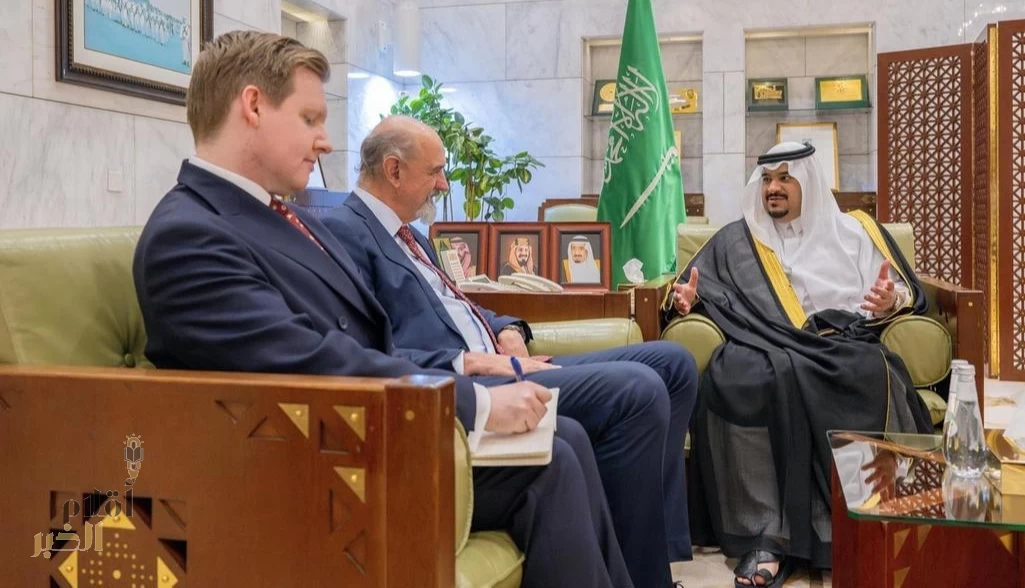 نائب أمير منطقة الرياض يستقبل سفير أستراليا المُعيَّن حديثًا لدى المملكة