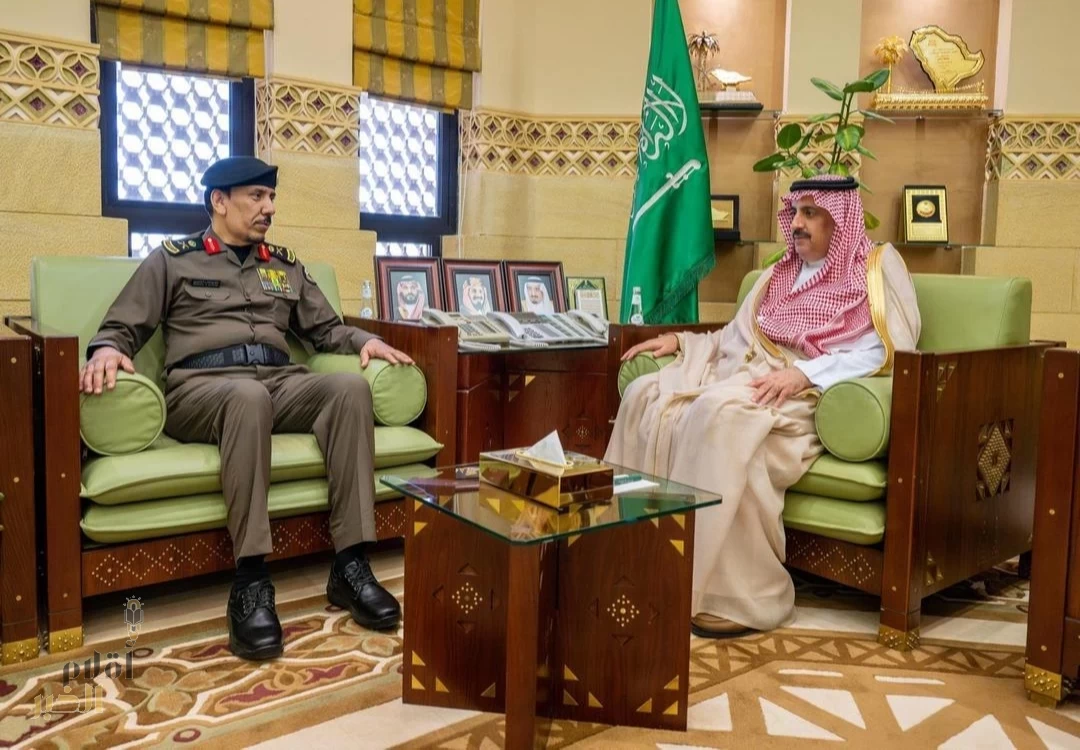 وكيل إمارة منطقة الرياض يستقبل مدير شرطة المنطقة المكلّف