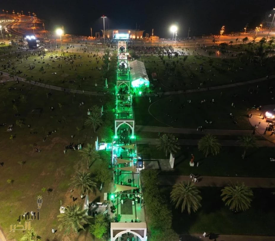 أهالي جازان يرسمون أفراحهم ابتهاجًا بيوم الوطن