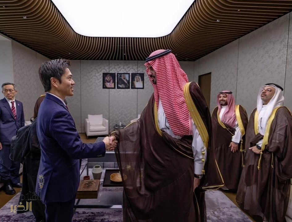 أمين منطقة الرياض يلتقي حاكم وعمدة أوساكا