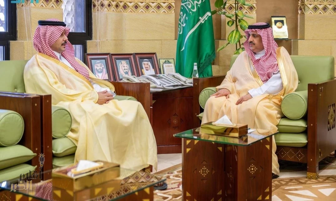 وكيل إمارة الرياض يستقبل مدير عام فرع وزارة البيئة والمياه والزراعة بالمنطقة