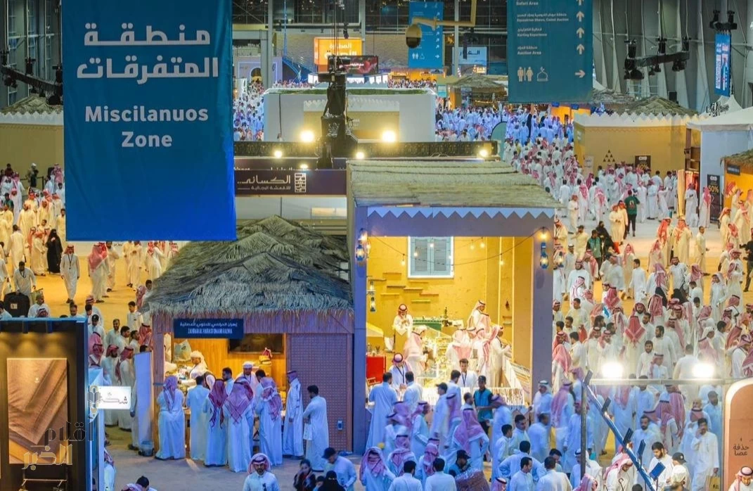 أكثر من 700 ألف زائر لمعرض الصقور والصيد السعودي الدولي 2025 خلال 10 أيام