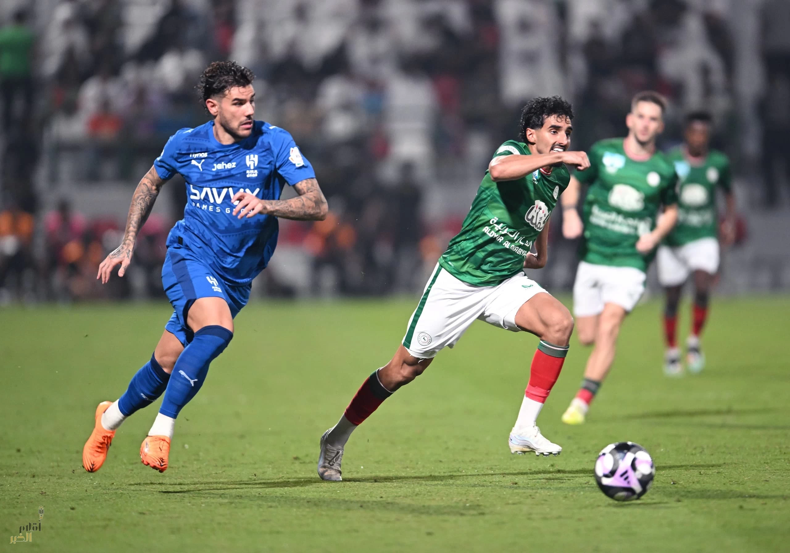 الهلال يمطر شباك الاتفاق بخماسية ويعتلي صدارة روشن