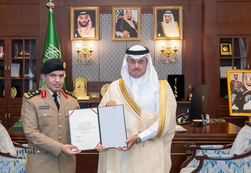 الأمير سعود بن طلال يستقبل مساعد قائد قوة أمن المنشآت بالمنطقة الشرقية